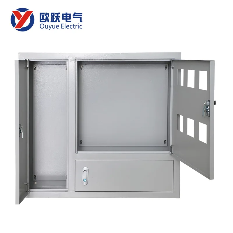 लोखंडी घरातील गुप्त विद्युत मीटर बॉक्स